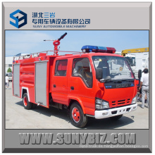 2000L Isuzu 4X2 Pequeño camión de bomberos